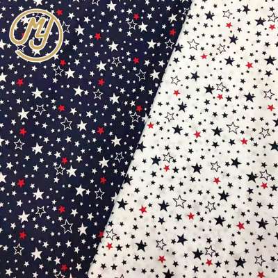 Hot sale OEM 100 GSM woven breathable organic cotton print fabric